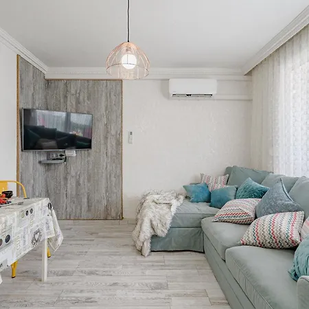 Apartamento 1 минута до пляжа, кондиционер, барбекю, Wi-fi