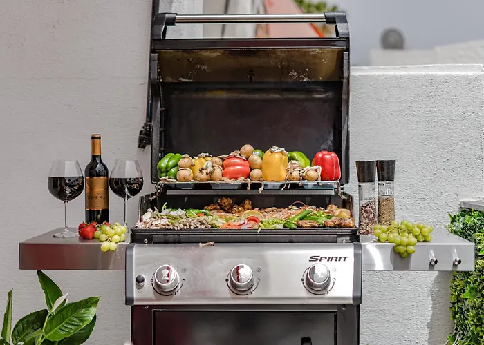 1 минута до пляжа, кондиционер, барбекю, Wi-fi شقة بلايا ذي لاس أميريكاس