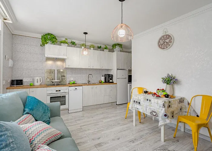 1 минута до пляжа, кондиционер, барбекю, Wi-fi *