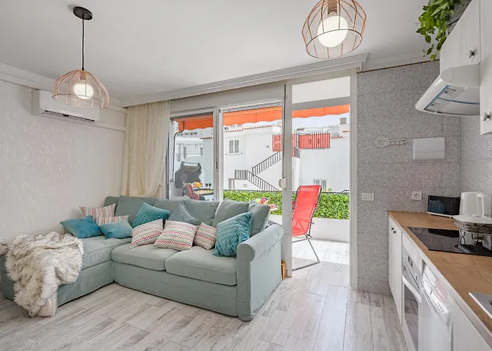 1 минута до пляжа, кондиционер, барбекю, Wi-fi بلايا ذي لاس أميريكاس