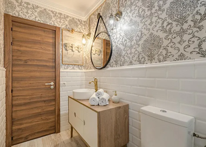 Apartamento 1 минута до пляжа, кондиционер, барбекю, Wi-fi *